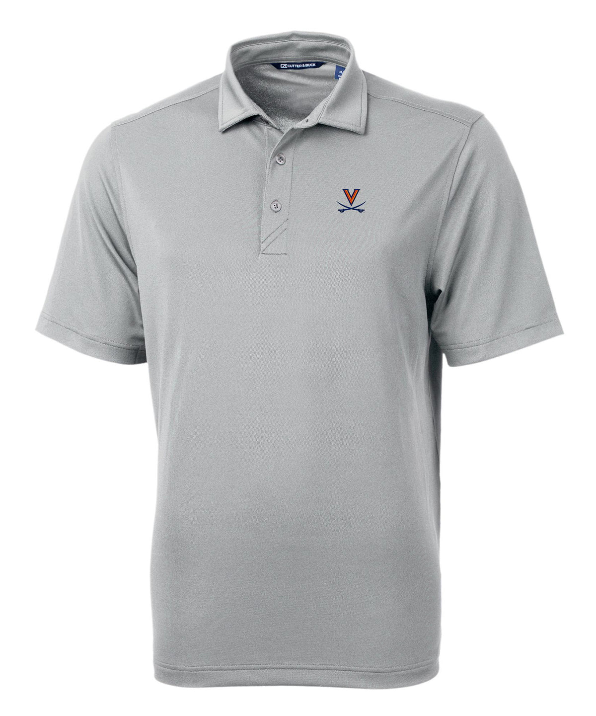 Cutter & Buck University of Virginia Cavaliers Short Sleeve Polo Knit Shirt, Men's Big & Tall