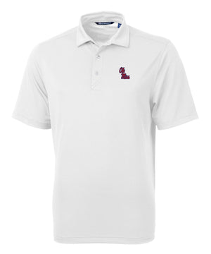 Cutter & Buck University of Mississippi 'Ole Miss' Rebels Short Sleeve Polo Knit Shirt