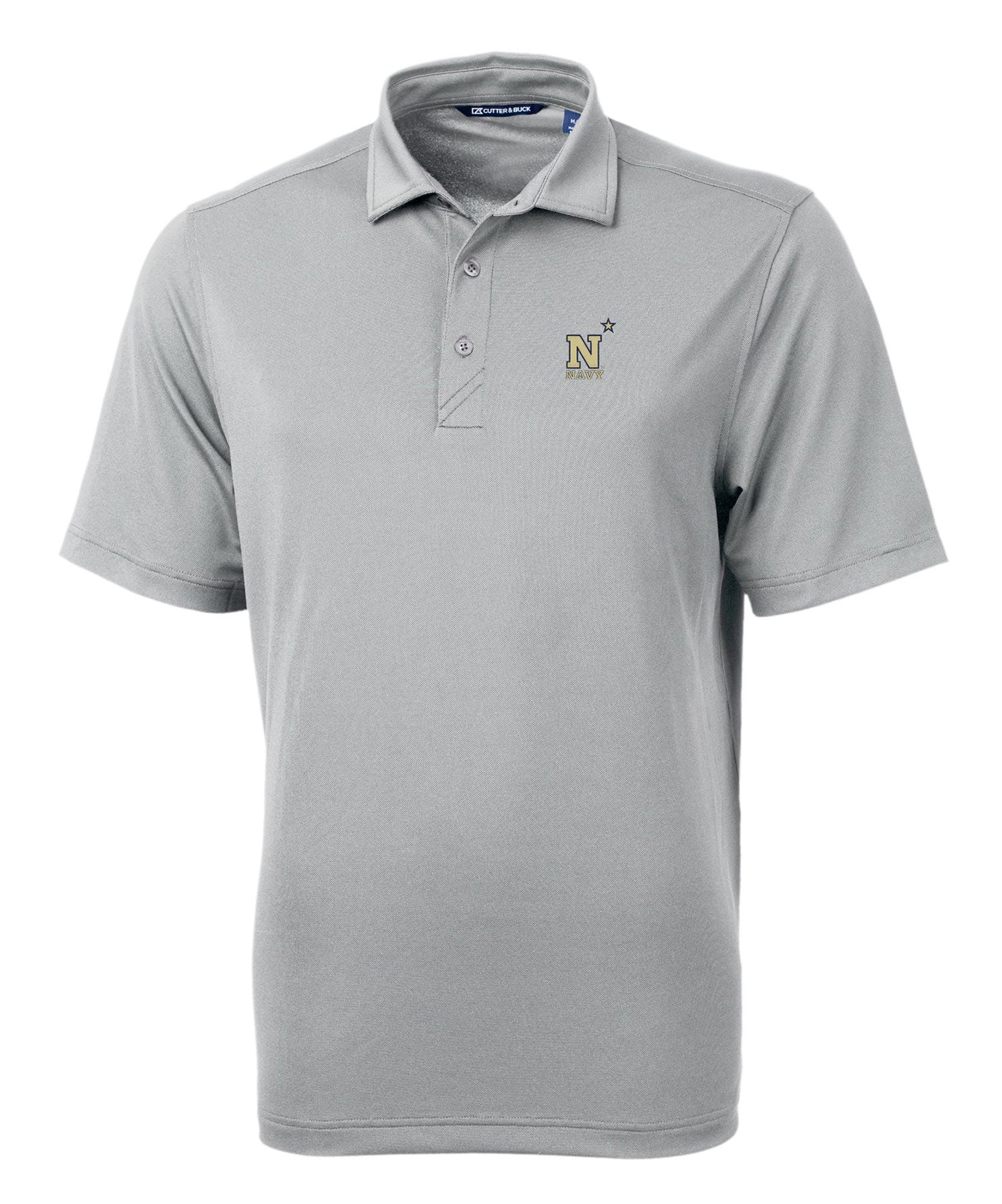 Cutter & Buck United States Naval Academy Midshipmen Short Sleeve Polo Knit Shirt, Men's Big & Tall