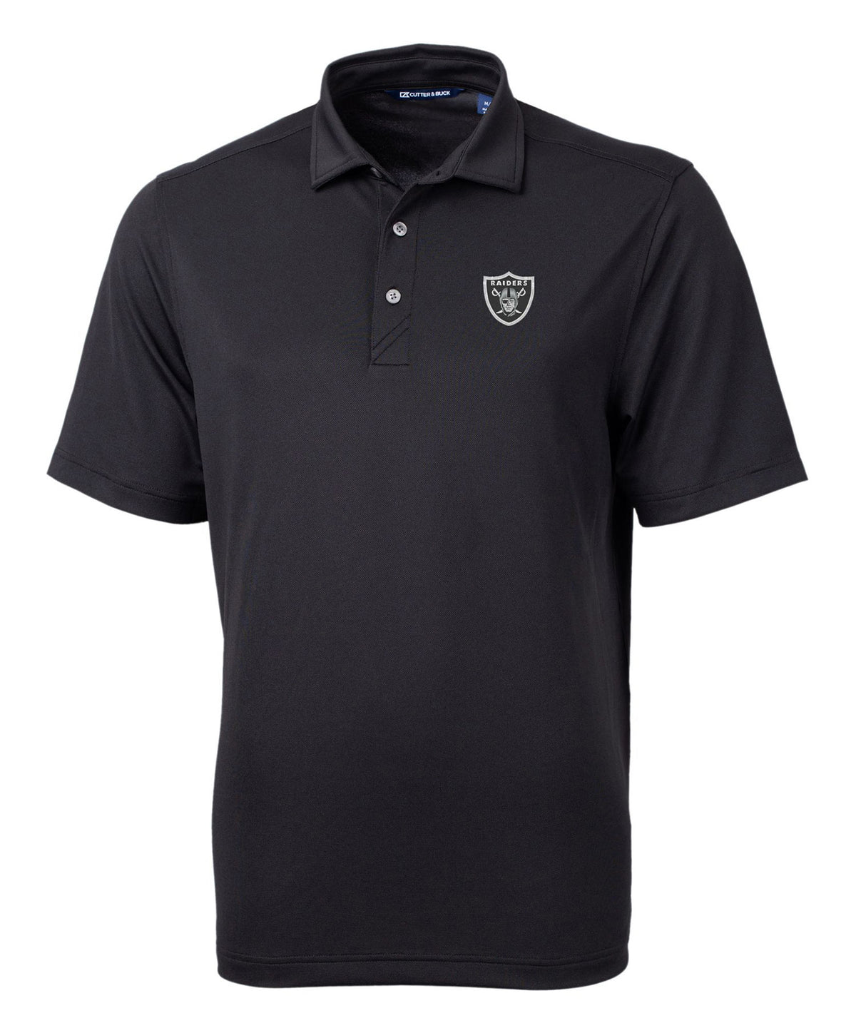 Cutter & Buck Las Vegas Raiders Short Sleeve Polo Knit Shirt, Men's Big & Tall