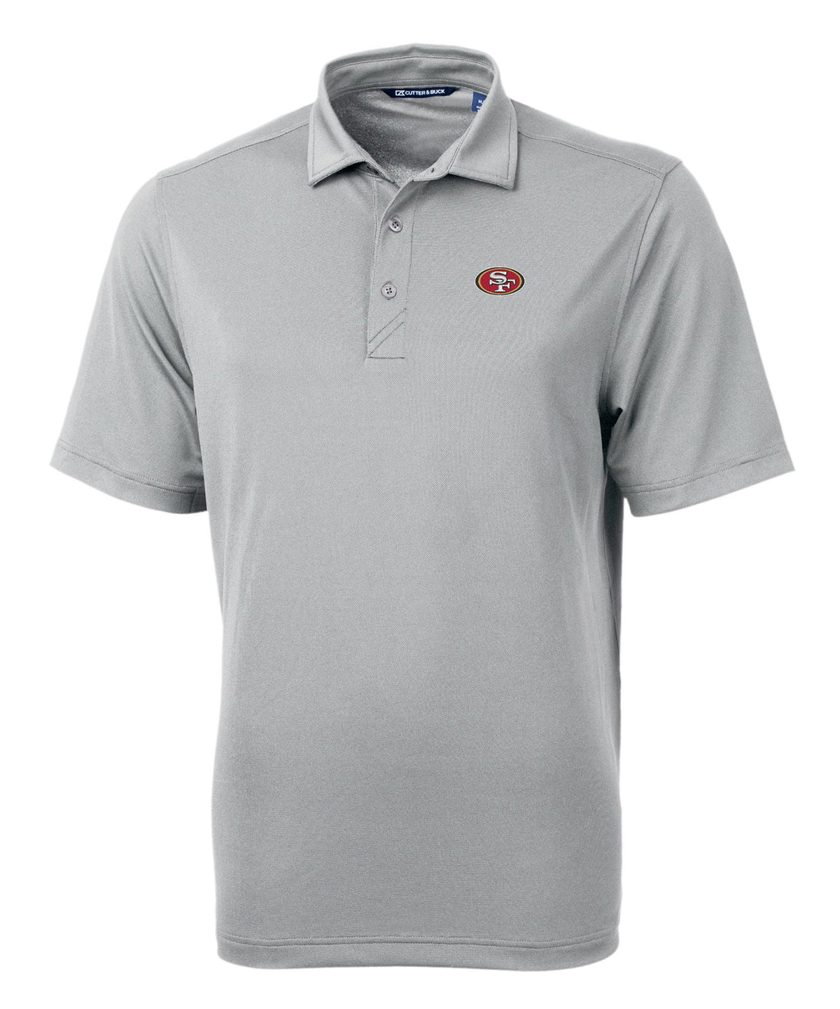 Cutter & Buck San Francisco 49ers Short Sleeve Polo Knit Shirt, Men's Big & Tall