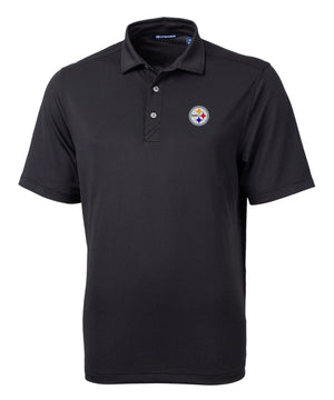 Cutter & Buck Pittsburgh Steelers Short Sleeve Polo Knit Shirt