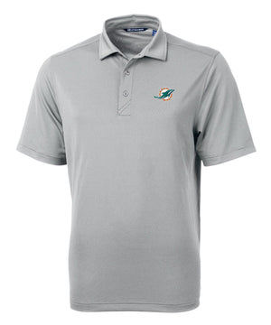 Cutter & Buck Miami Dolphins Short Sleeve Polo Knit Shirt