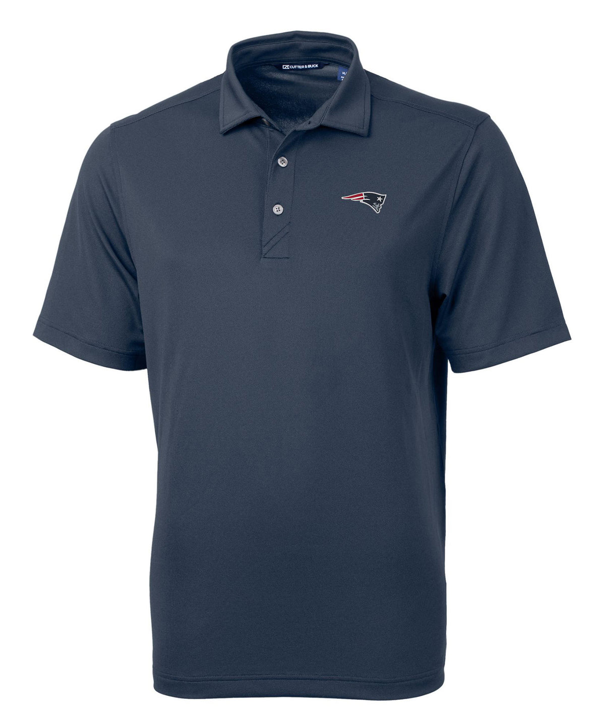 Cutter & Buck New England Patriots Short Sleeve Polo Knit Shirt, Men's Big & Tall
