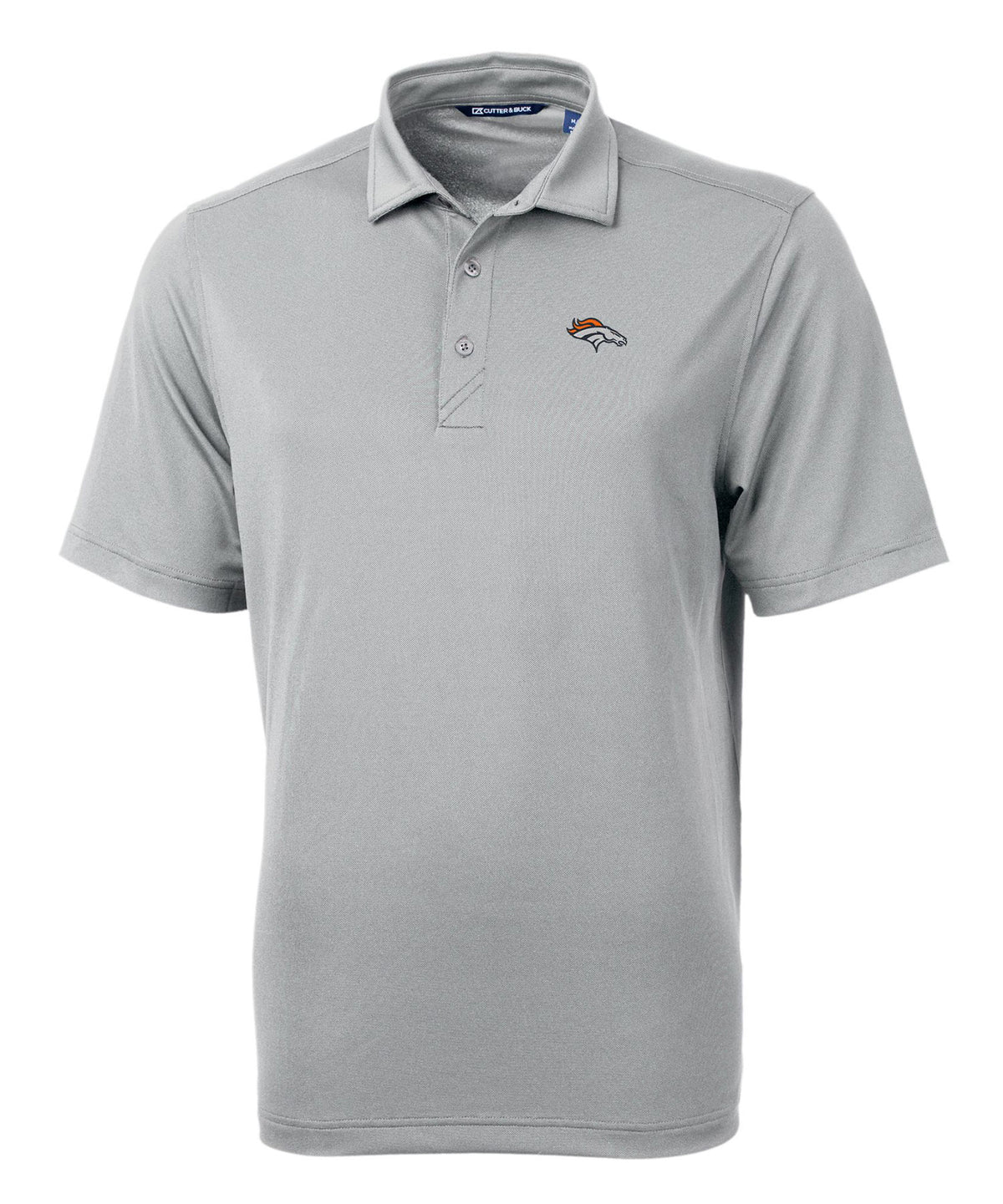 Cutter & Buck Denver Broncos Short Sleeve Polo Knit Shirt, Men's Big & Tall