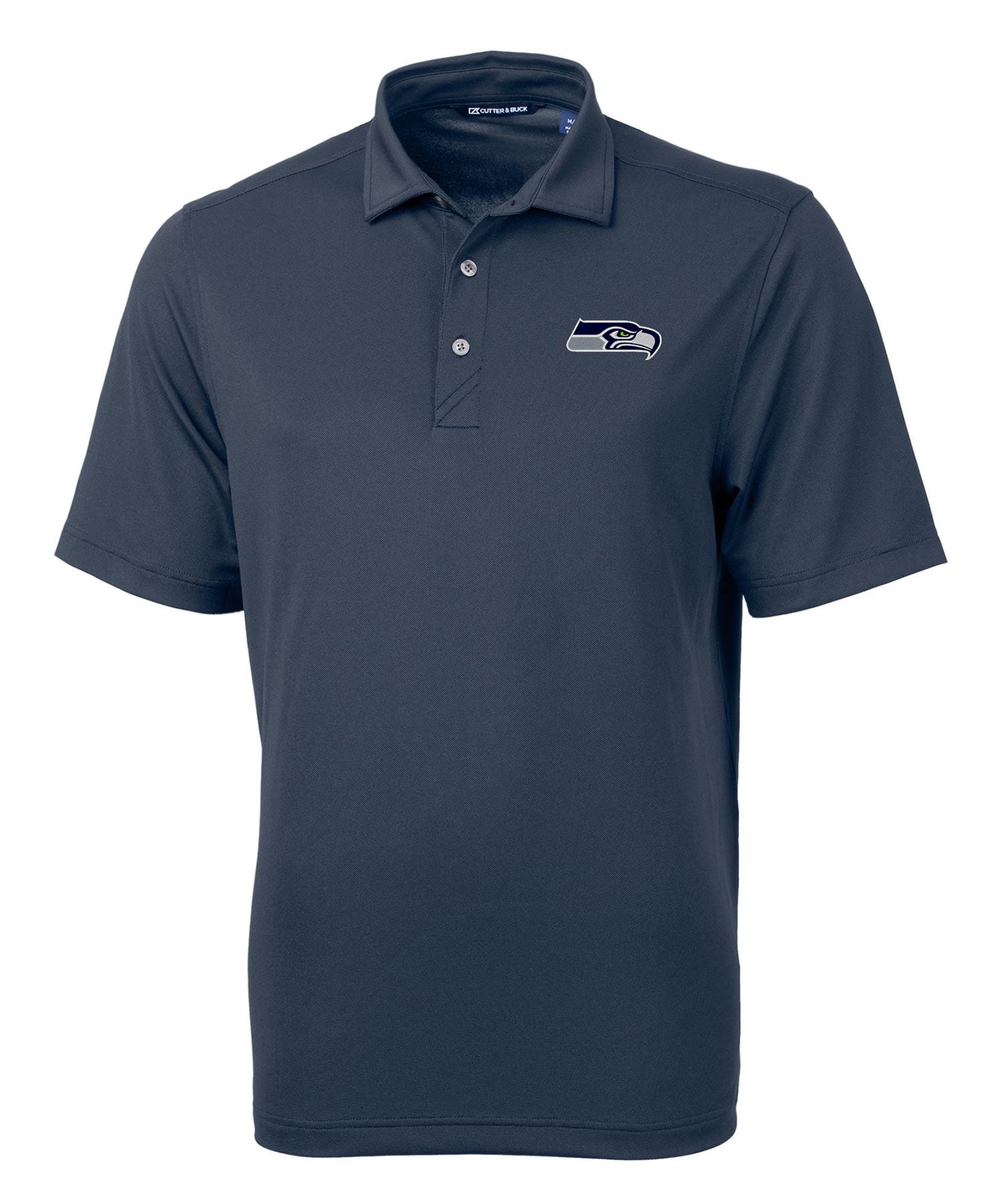 Cutter & Buck Seattle Seahawks Short Sleeve Polo Knit Shirt, Men's Big & Tall