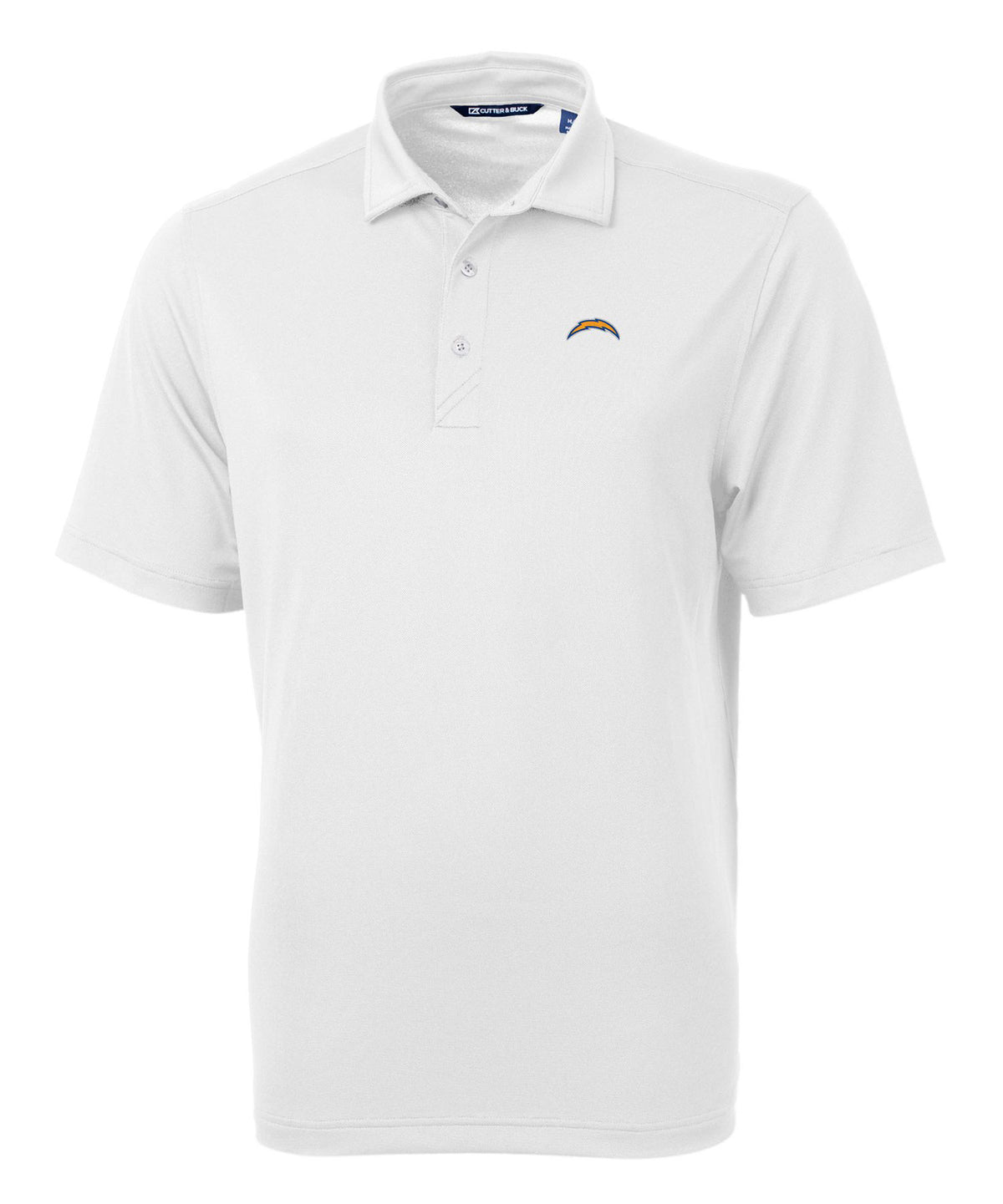 Cutter & Buck Los Angeles Chargers Short Sleeve Polo Knit Shirt, Men's Big & Tall