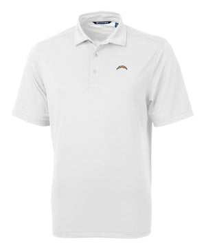 Cutter & Buck Los Angeles Chargers Short Sleeve Polo Knit Shirt
