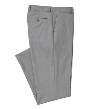 Westport Black Flat Front Performance Stretch Gabardine Pant