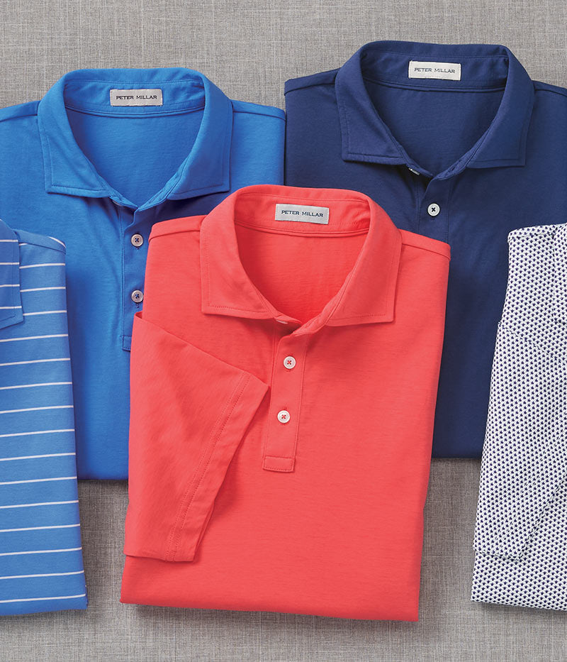 Peter Millar Short Sleeve Polo Shirts