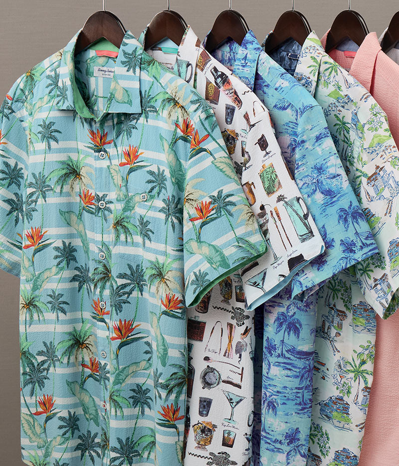 Tommy Bahama Short-Sleeve Sport Shirts