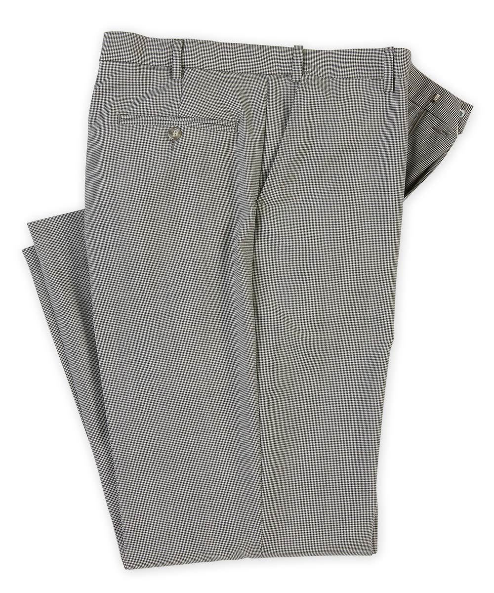 BOSS Houndstooth slim-fit Tailored Trousers - Farfetch
