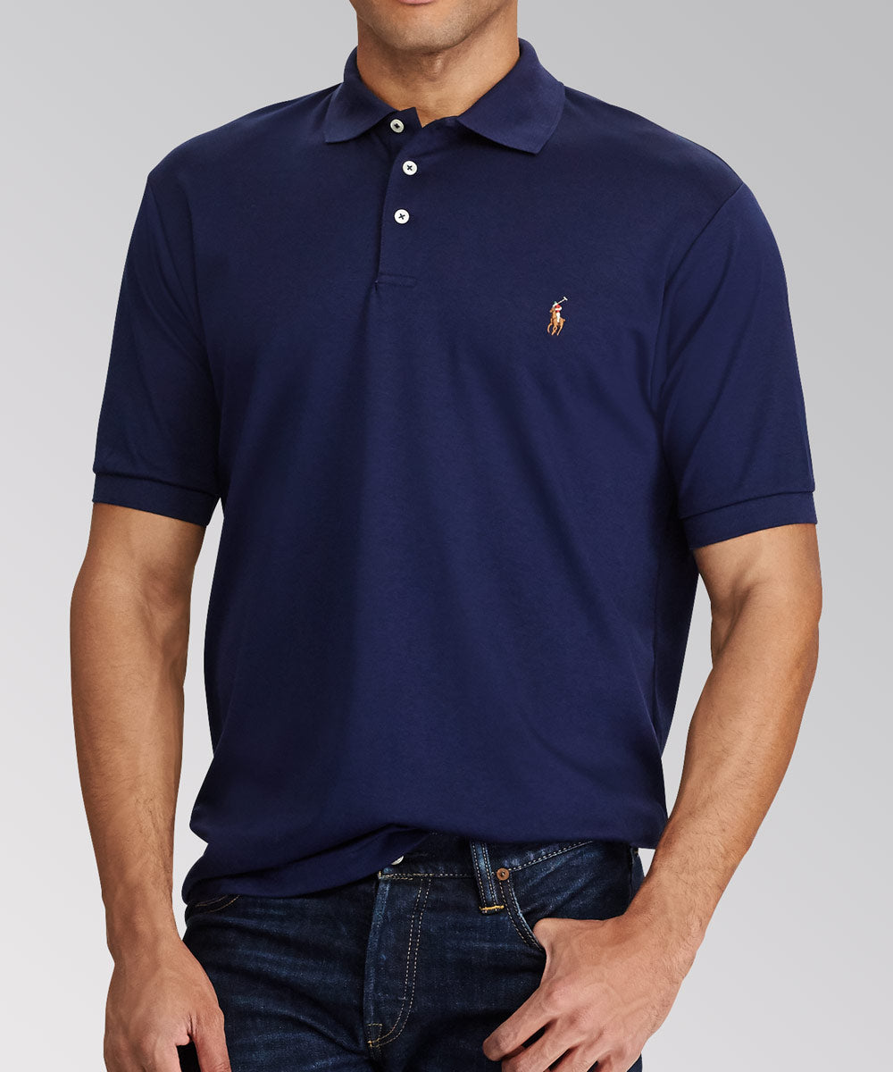 Polo Ralph Lauren Polo Shirt Men's 3XB Black Short Sleeve Pony 100% Cotton