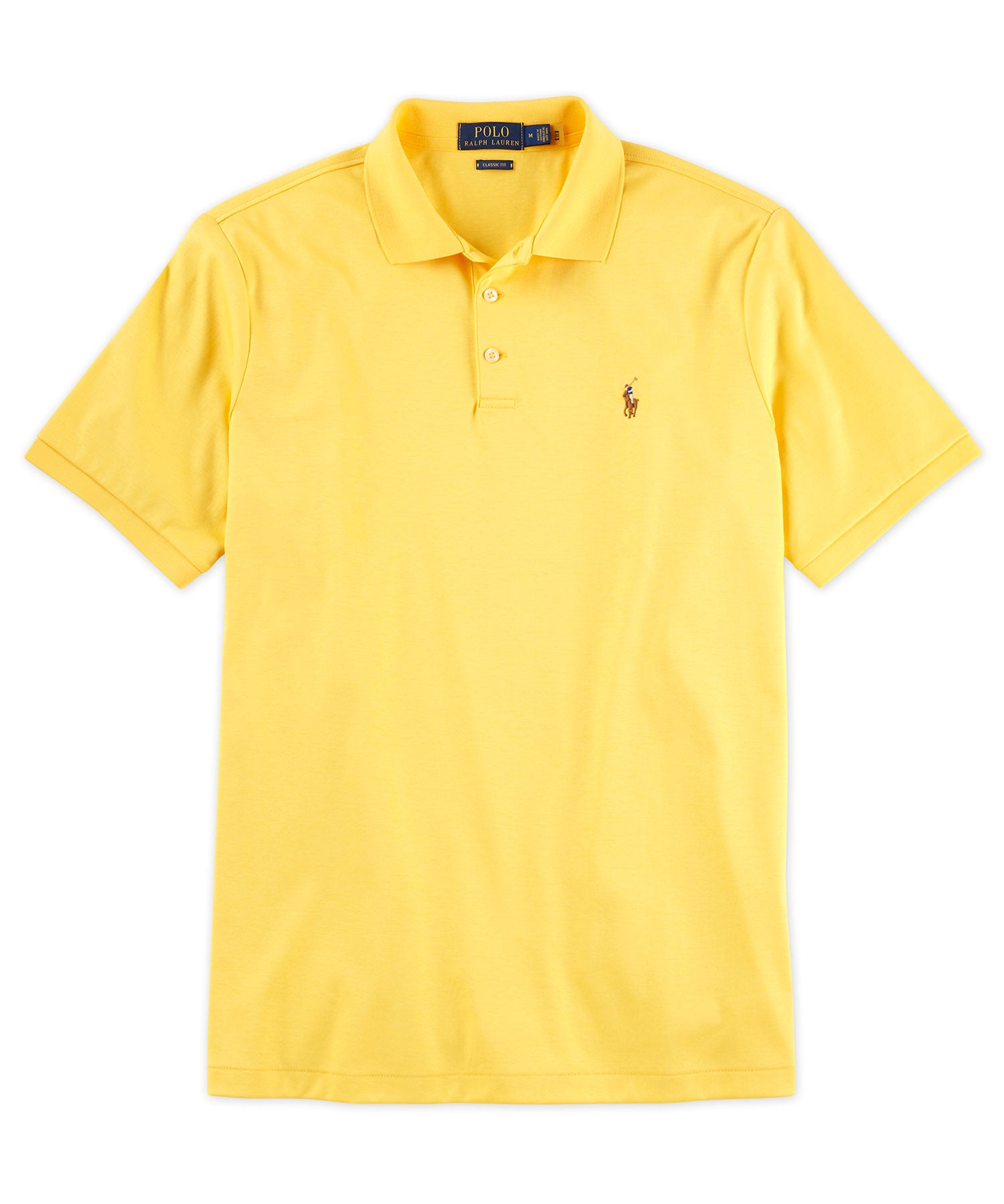 Relaxed Fit Cotton Sleep Short Navy/Polo Yellow S by Polo Ralph Lauren