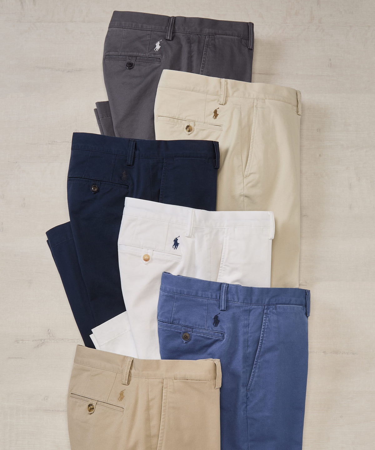 Polo Ralph Lauren Straight Fit Linen-cotton Pant - Chinos - Boozt.com