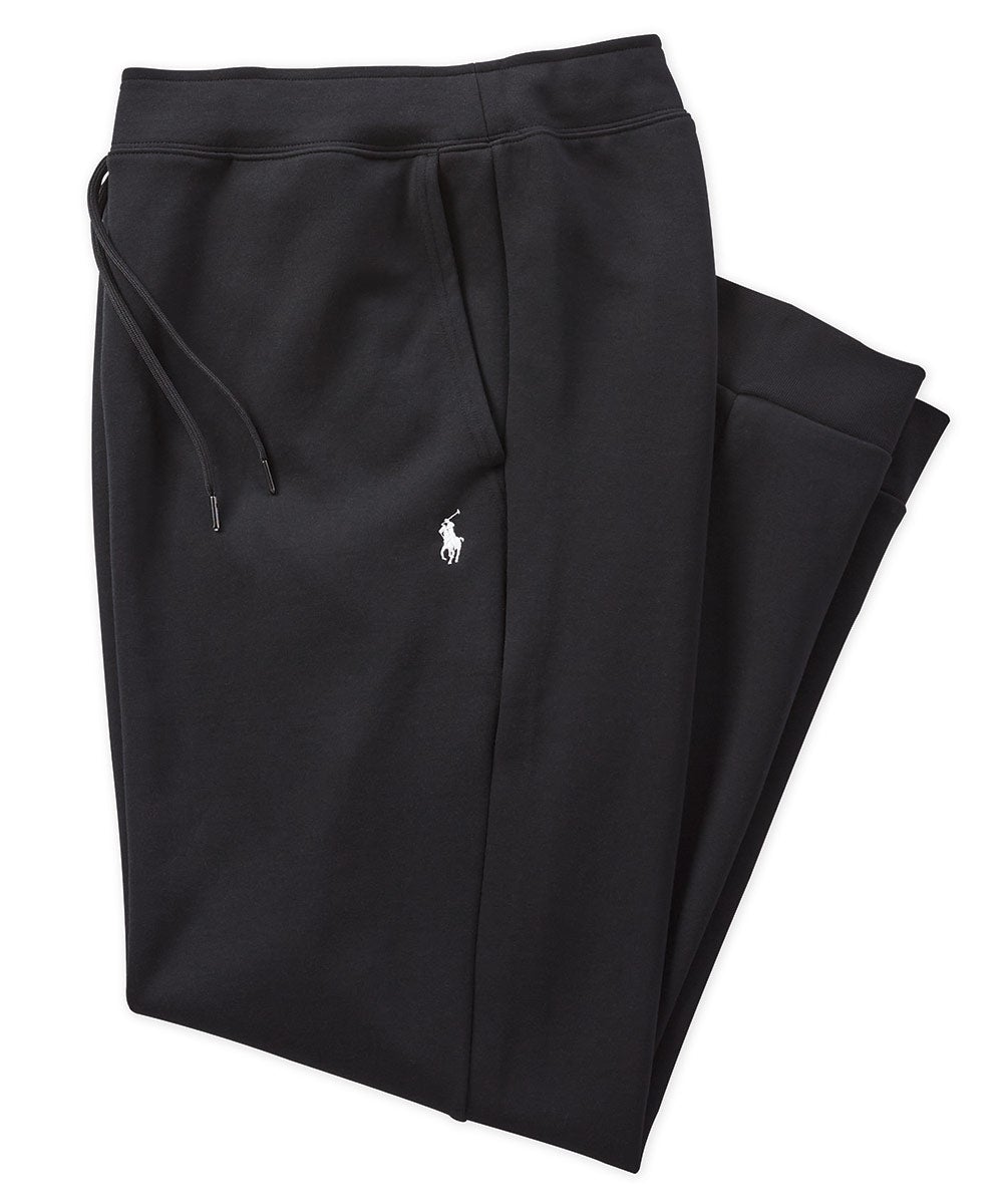 Polo Ralph Lauren Double Knit Zip-Up Jogger Pants Polo Black