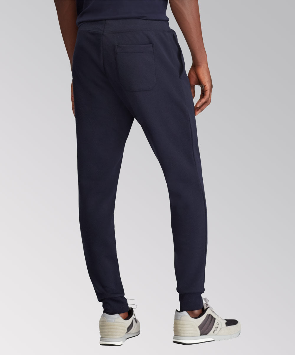 Polo Ralph Lauren Men's Navy Cotton Interlock Jogger Track Pants