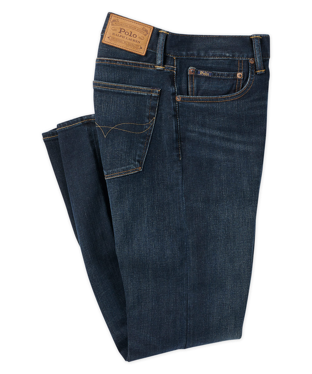Polo Ralph Lauren Dark Wash Stretch Five-Pocket Jeans - Westport