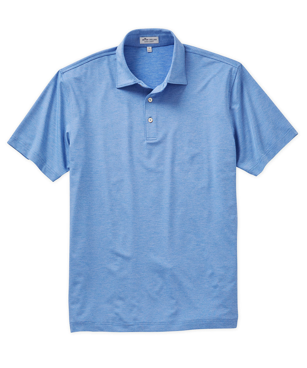 Peter Millar Men's Big & Tall Solid Stretch Jersey Performance Polo Shirt