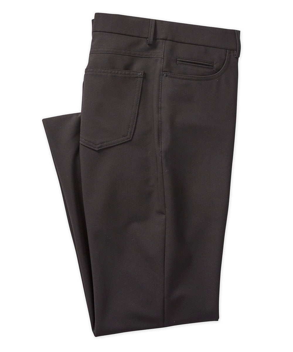 Westport Black Performance Stretch 5-Pocket Dress Pants - Westport Big &  Tall