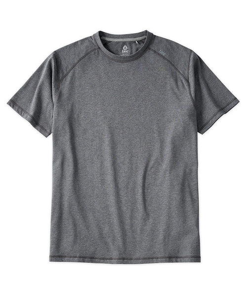 G.H. Bass & Co. Men's SURFSIDE RICK'S Short Sleeve T-Shirt, Baked Apple  Heather, Medium 