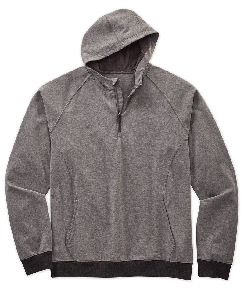 Westport Sport 365 Stretch Terry Quarter-Zip Hoodie - Westport Big & Tall