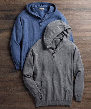 Westport Lifestyle Cotton-Cashmere Hoodie - Westport Big & Tall