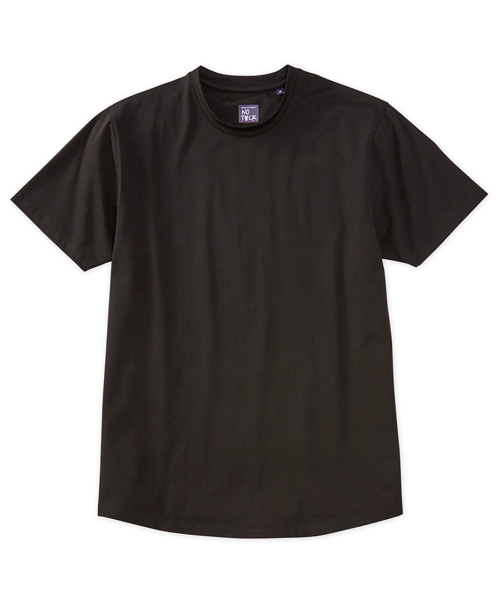 Westport No-Tuck Stretch Crew Tee Shirt, Men's Big & Tall