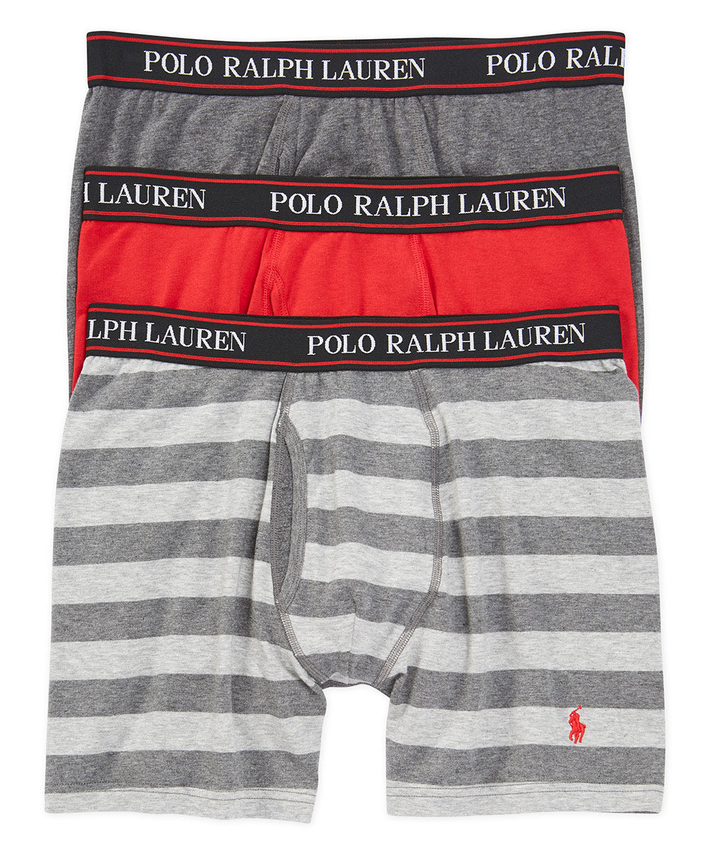 Polo Ralph Lauren Big & Tall Classic Fit Cotton Assorted Brief 3