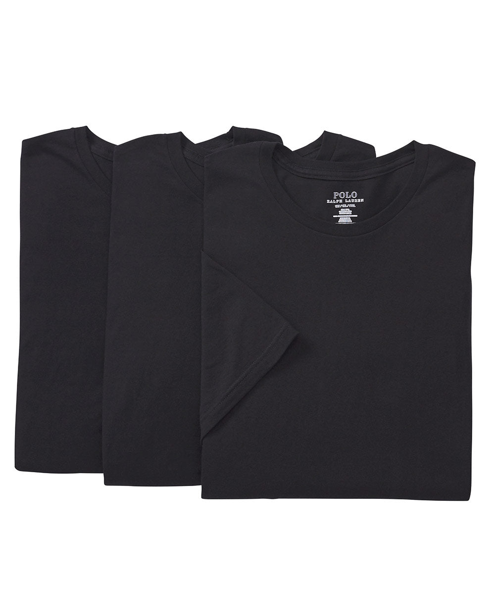 Polo Ralph Lauren Cotton Crewneck T-Shirt (3-Pack), Men's Big & Tall