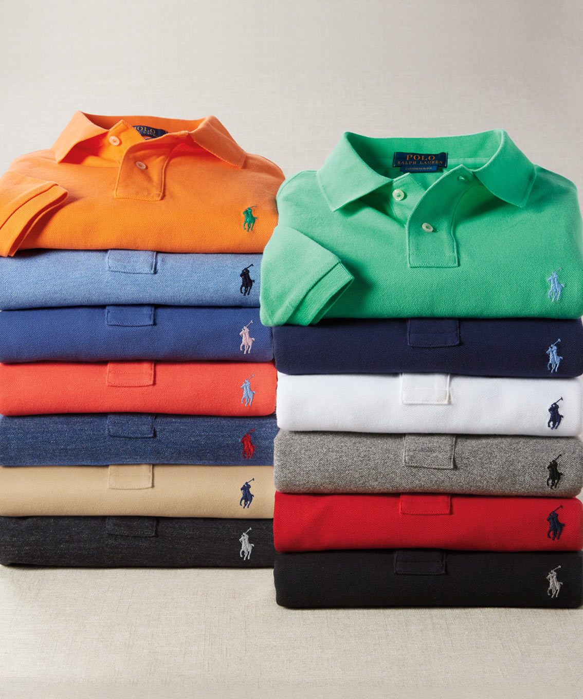 Men's 100% Cotton Short Sleeve Pique Polo Shirt - Quality
