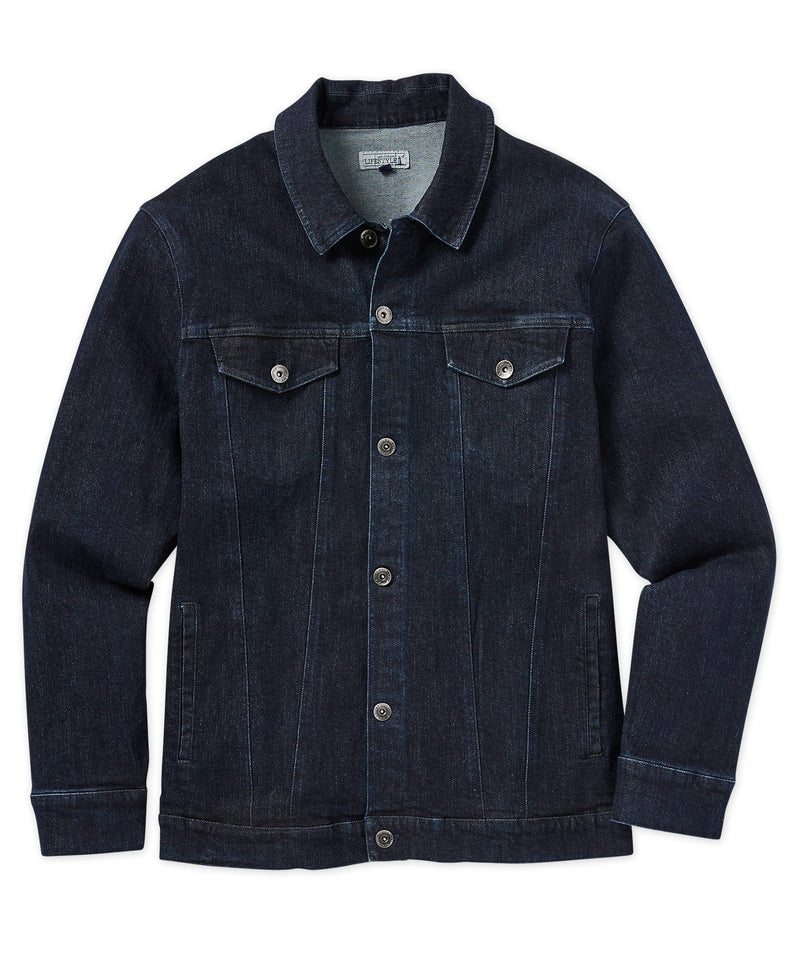 Westport Lifestyle Denim Trucker Jacket - Westport Big & Tall