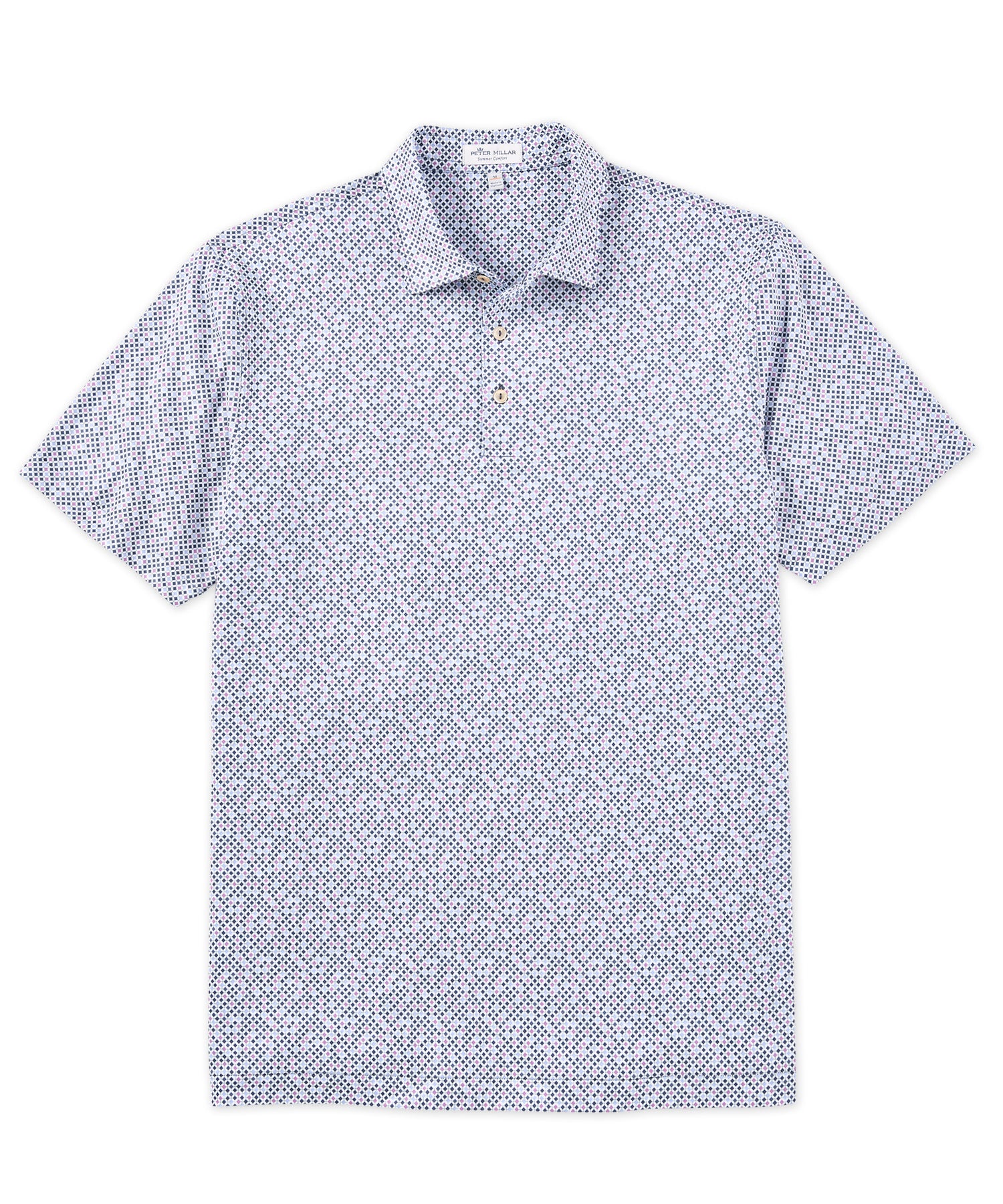 Peter Millar Print Polo - Westport Big & Tall