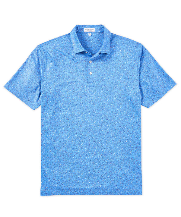 Peter Millar Print Polo - Westport Big & Tall