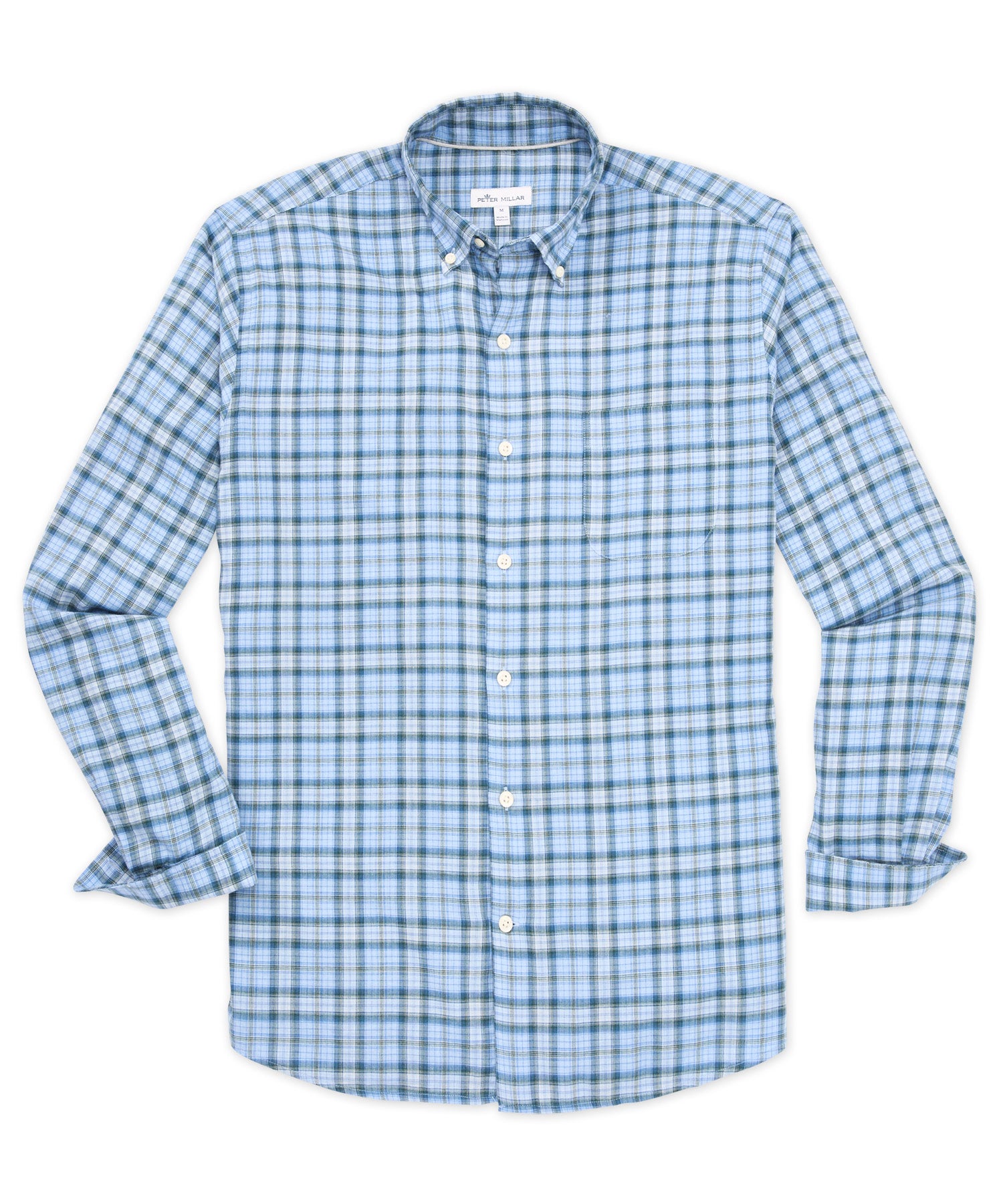 Peter Millar Autumn Soft Cotton Long Sleeve Sport Shirt - Westport Big ...