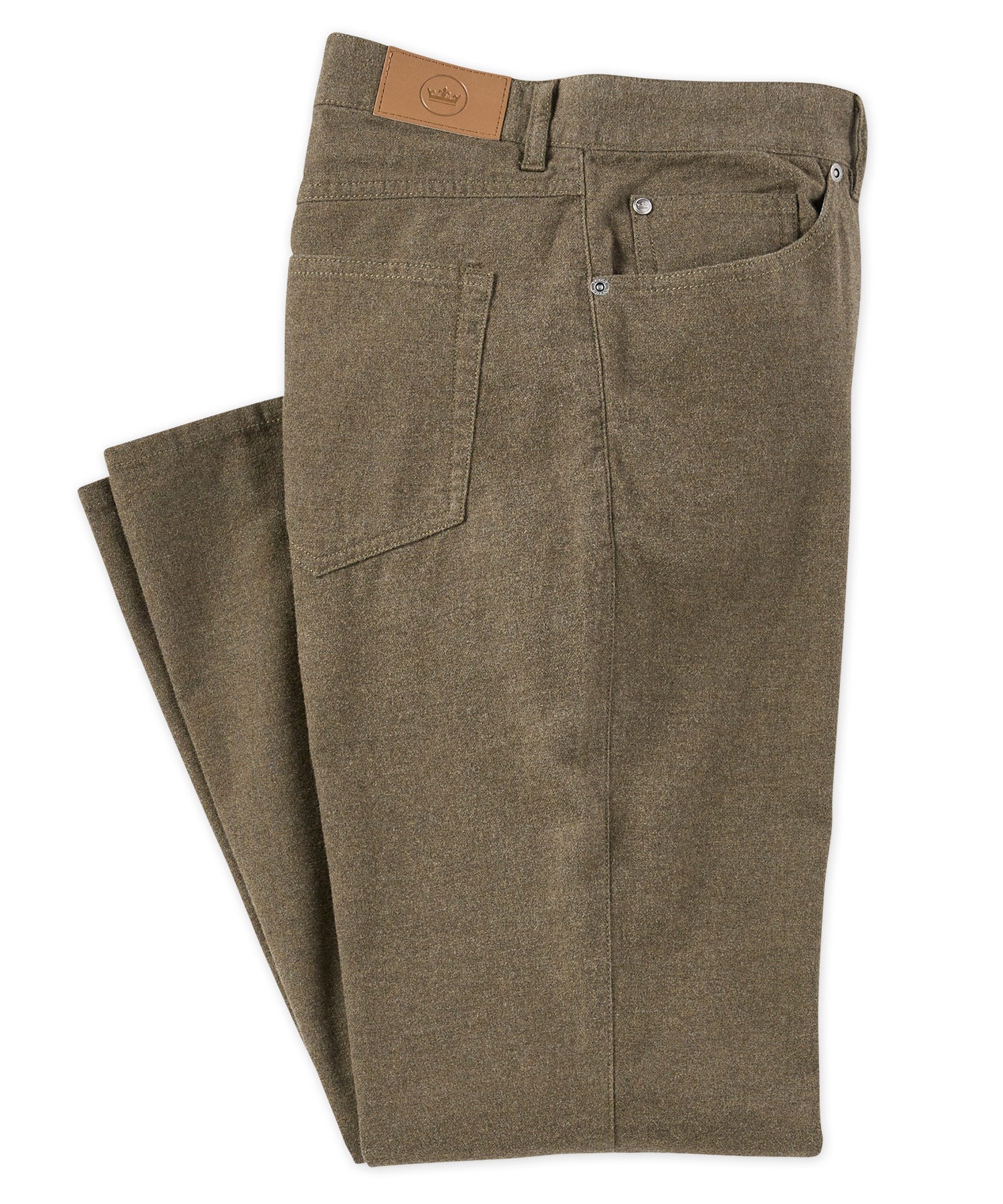 Westport Black Stretch Corduroy 5-Pocket Pant - Westport Big & Tall