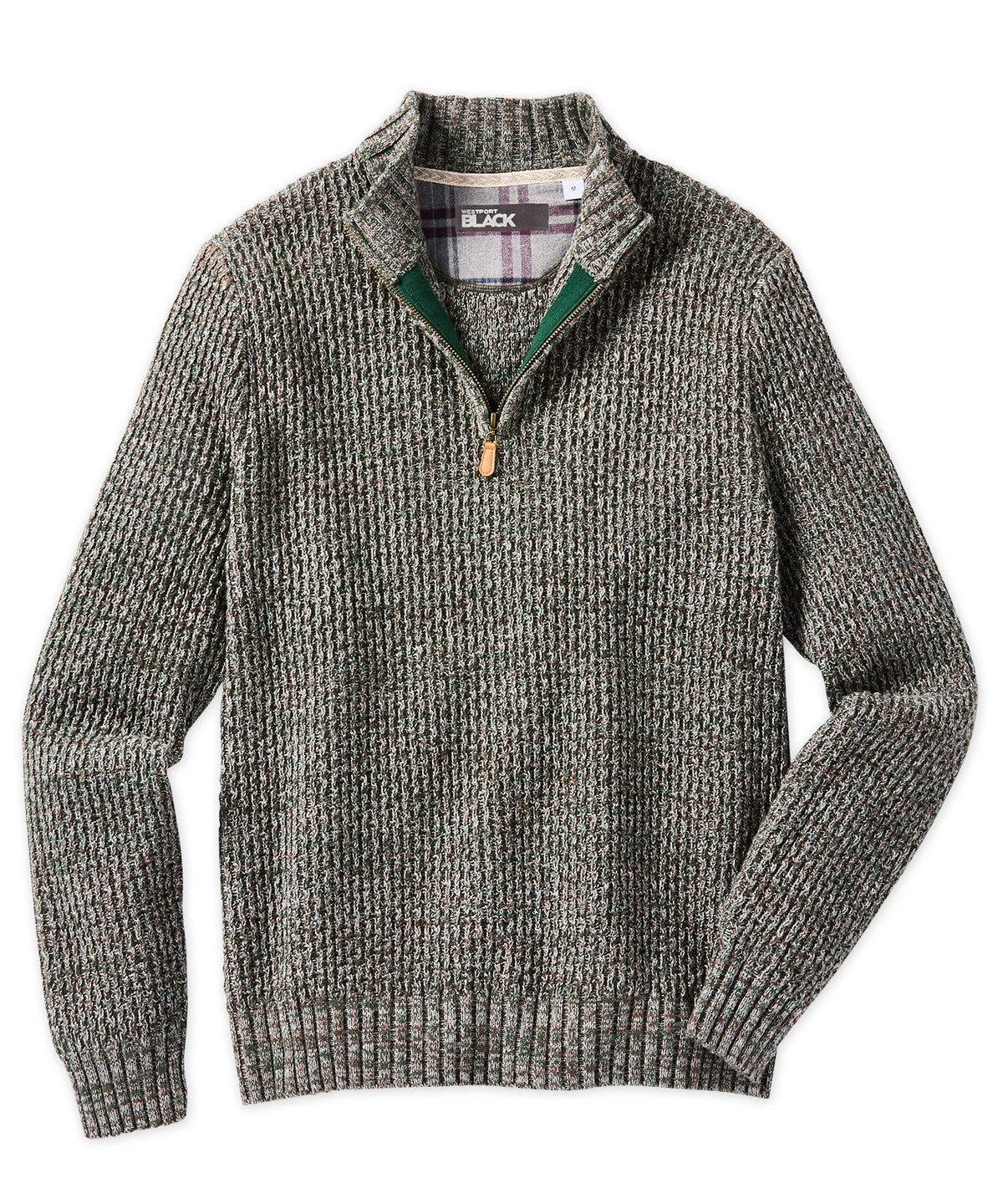 Westport Lifestyle Quarter-Zip Sweater Fleece Pullover - Westport Big & Tall