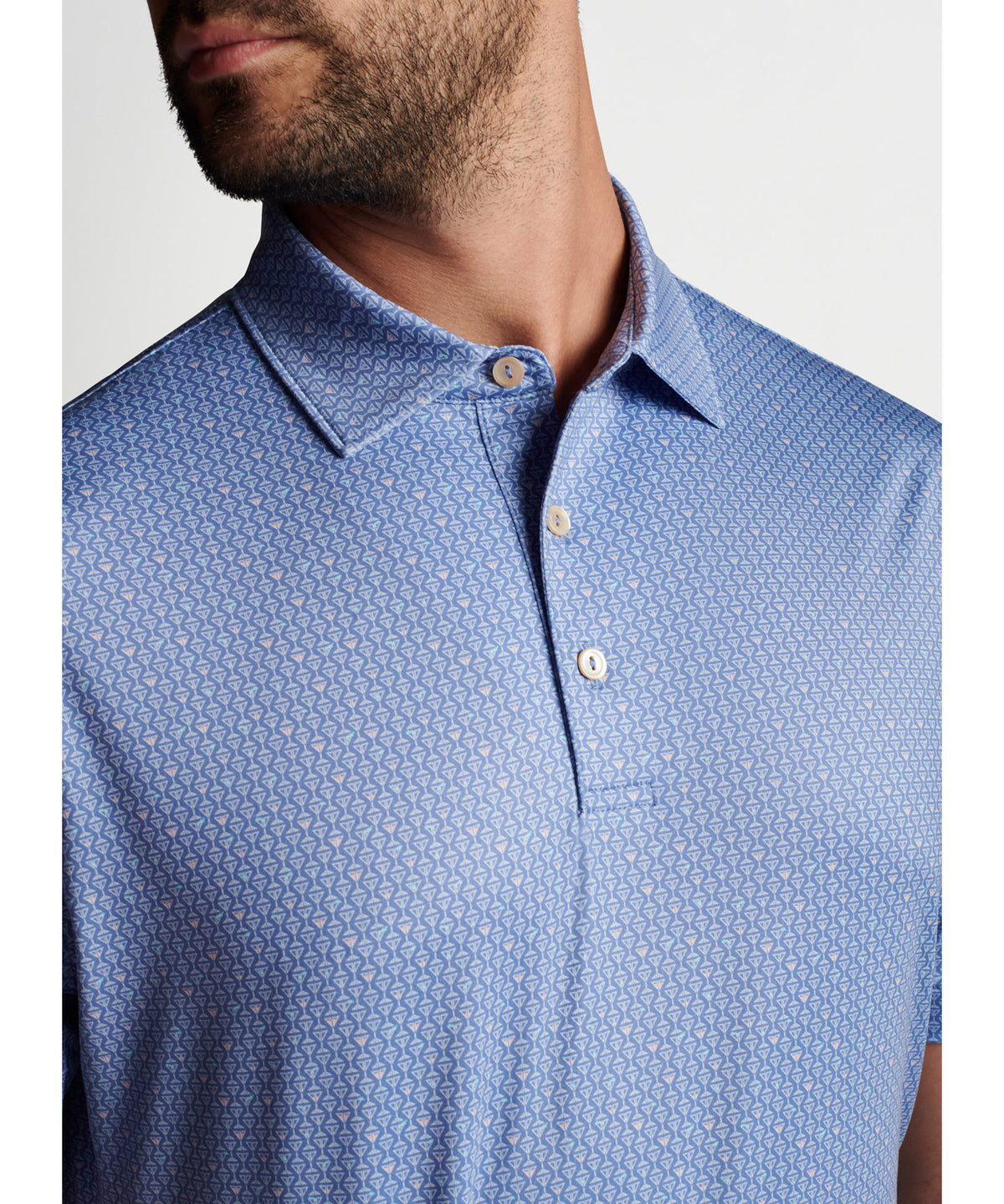 Peter Millar Short Sleeve Jubilee Stripe Polo - Westport Big & Tall