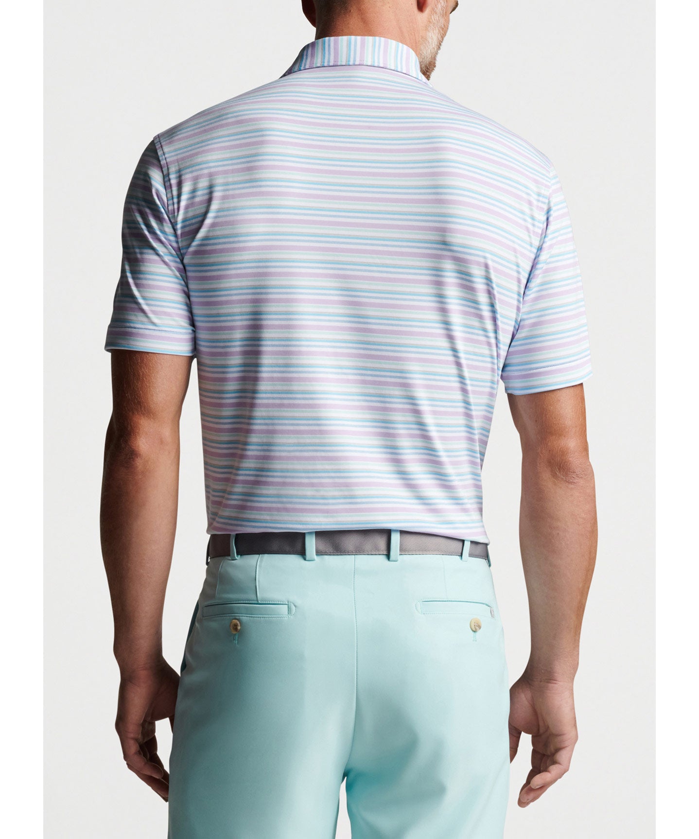 Peter Millar Short Sleeve Jubilee Stripe Polo - Westport Big & Tall