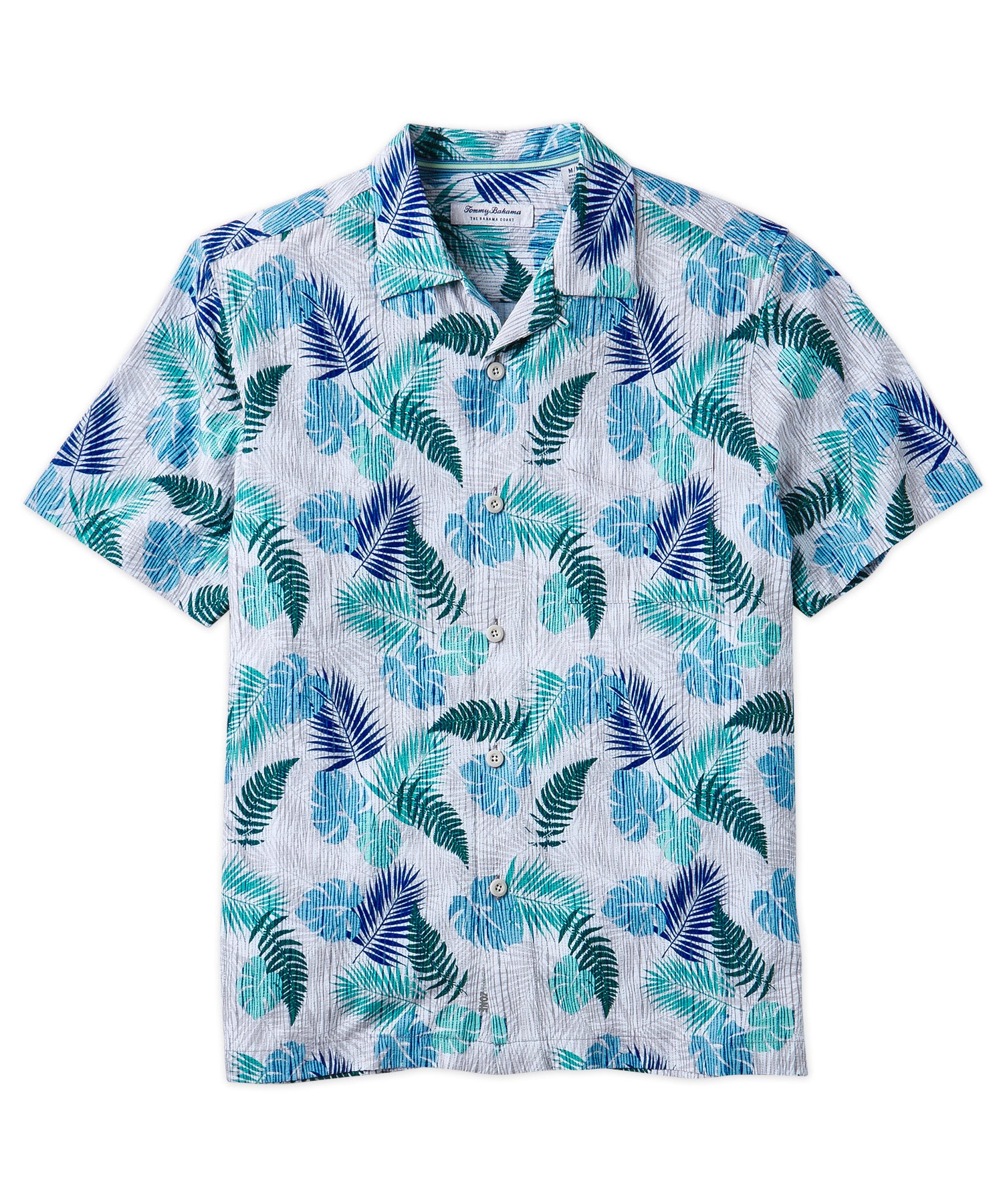 Kansas City Royals Tommy Bahama Coastal Fronds Button-Up Shirt - White